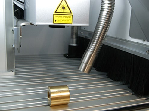 Solution Marking on linear guiding parts Technomark