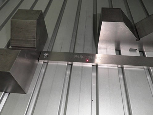 Solution Marking on precision machined parts Technomark